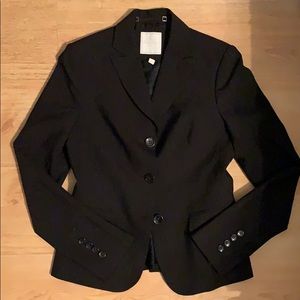 The Limited black and brown pinstripe blazer